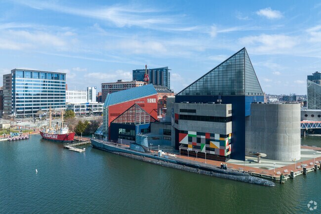 The National Aquarium in Downtown Baltimore’s Inner Harbor is a top family destination.