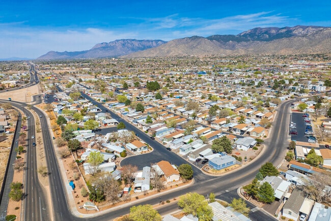 Four Hills Mobile Home Park offers residents conveniences, both inside and out.