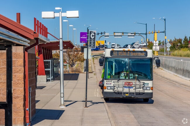 Residents of Shaw Heights have easy access to public transportation.