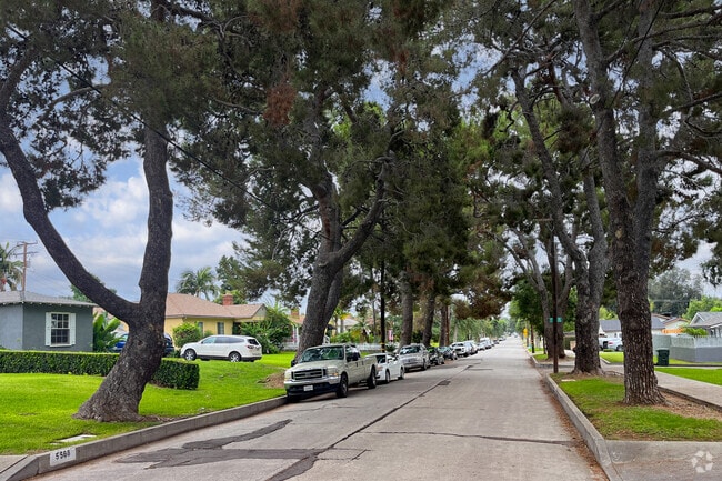 This is a 'City of Trees' with mature pines lining the streets of West Whittier.