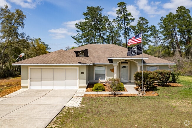 A Millennial model ranch-style home in Marion Oks.