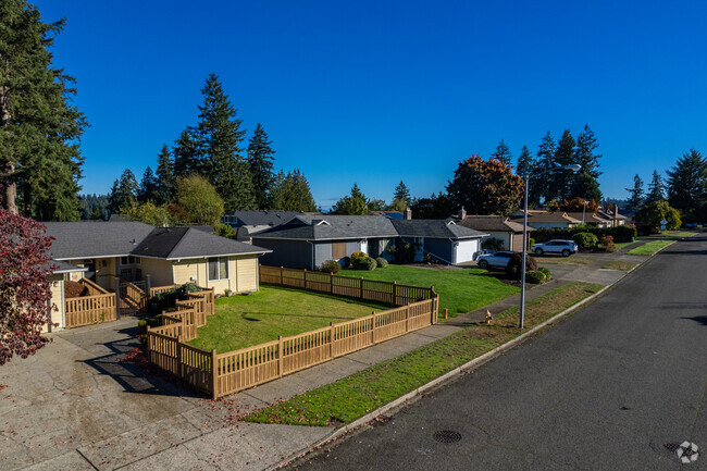 Squat single-story single-family homes frequently dot the friendly streets of Plateau.