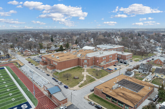 St. Charles High School is located in downtown St. Charles.