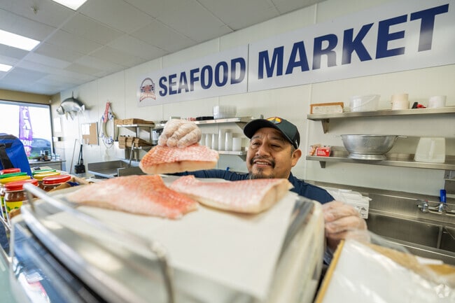 Visit White River Seafood Market in Broken Arrow for fresh cuts of Tilapia, shrimp and more.