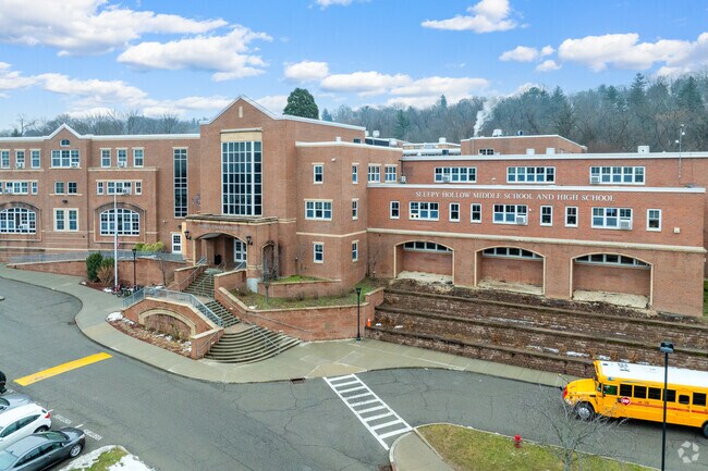 Sleepy Hollow Middle School and High School share the same campus.