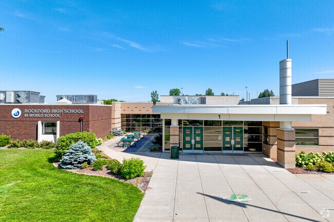 Rockford High School has an overall Niche grade of B+.