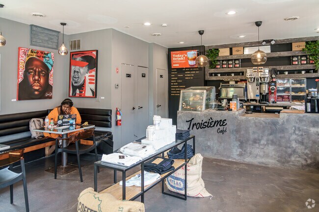 Brandywine Village folks like their morning coffee from the Troisieme Café.