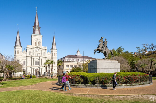 Jackson Square is a national historic landmark.