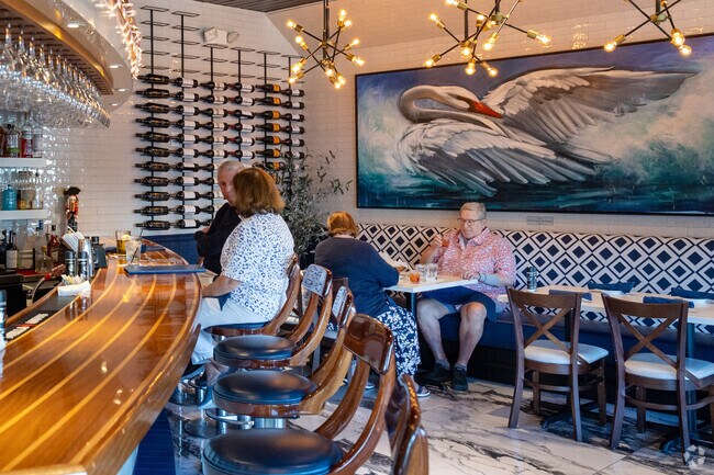 Swan River Seafood has lots of fresh fish options for dining near The Moorings.