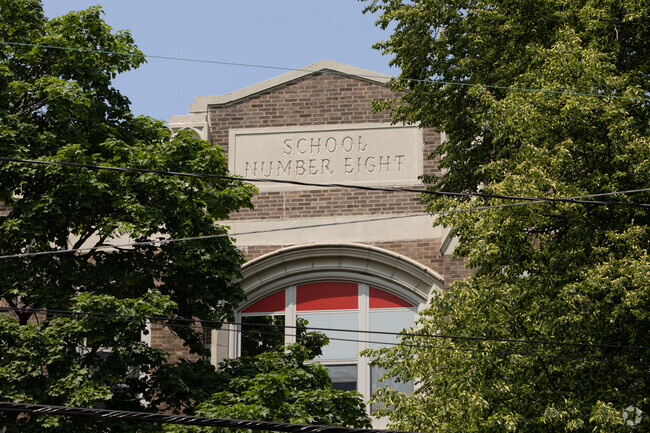 School Number 8 in Linden, NJ.