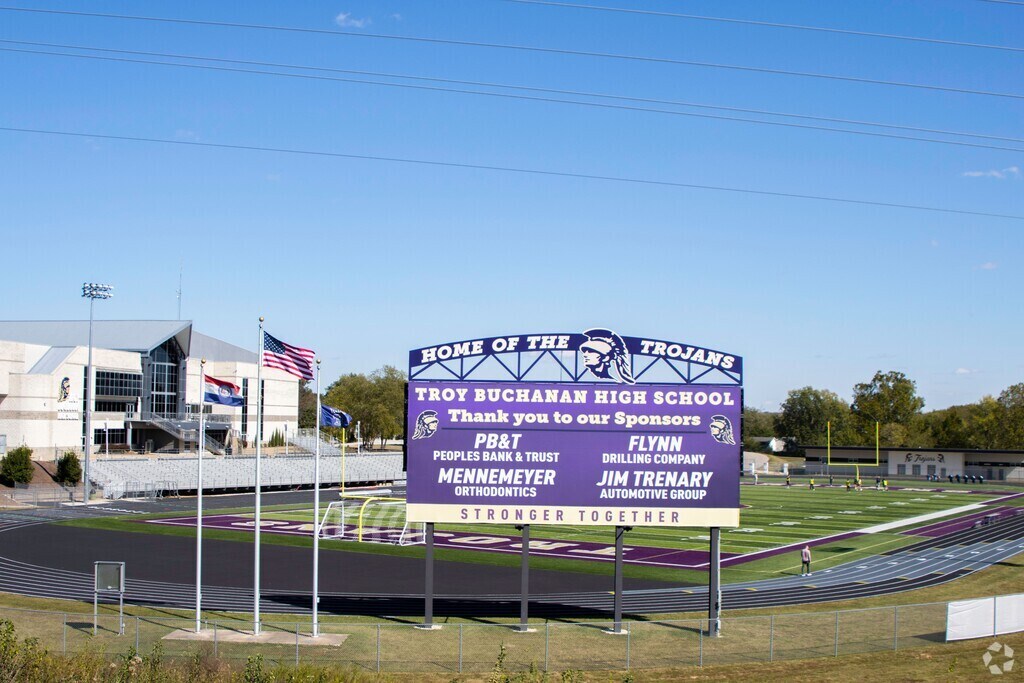 Troy Buchanan High School serves students in the Troy community.