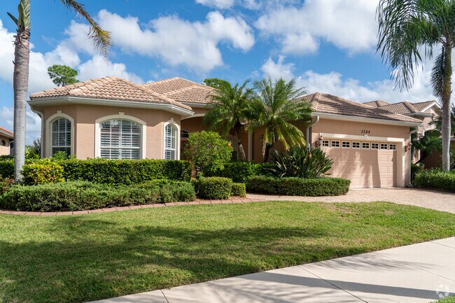 Mediterranean-inspired homes are common in North Port neighborhoods.