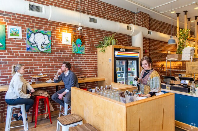 Catch up with friends at Driftwood Oven in Lower Lawrenceville.