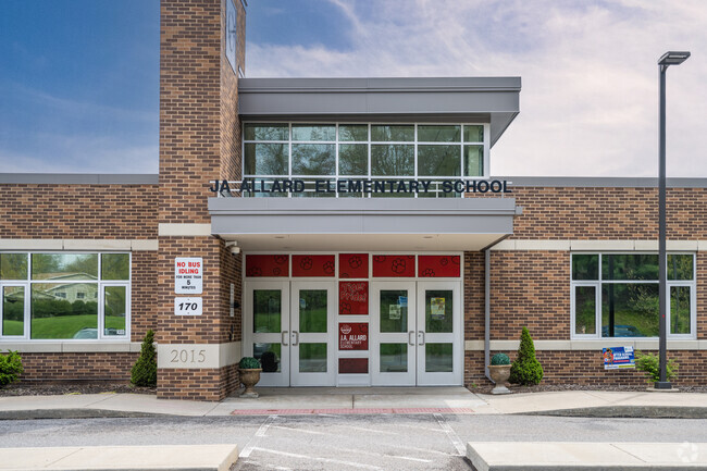 Open the doors to a great education at J.A. Allard Elementary School.