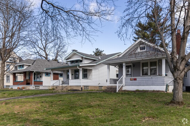 Many Sears kit homes in the Hartwell neighborhood have delightful front porches.