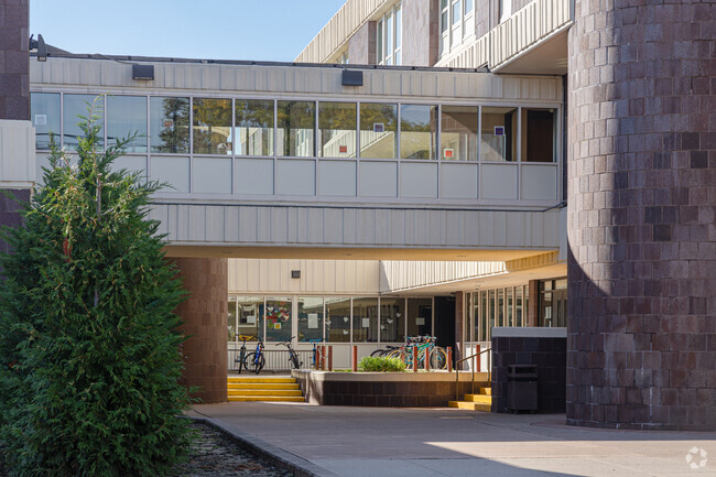 The John W. Dodd Middle School creates an ideal learning environment for young minds.