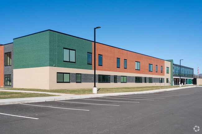 The Middle School and High School share a building at Cloverleaf Middle School