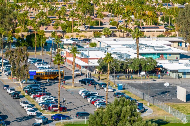 One of the newer schools in Palm Springs is Vista Del Monte Elementary School.