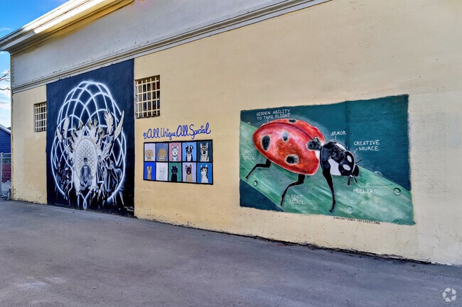 Local artist display there work in Downtown Tracy.