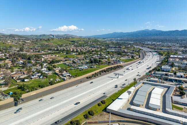 Discover Norco's beauty from the comfort of Freeway 15.