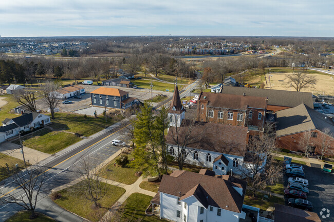 St. Theodore School is just off highway 61 in Flint Hill.