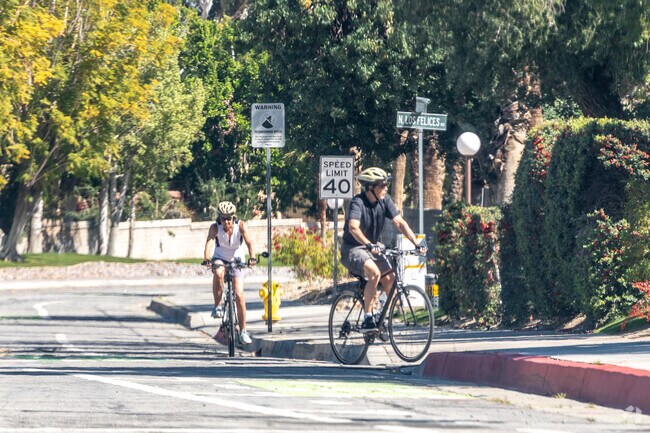 Make the most of your day off by cycling around Palm Springs Villas II.
