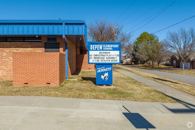 Depew Elementary located in Depew Oklahoma.