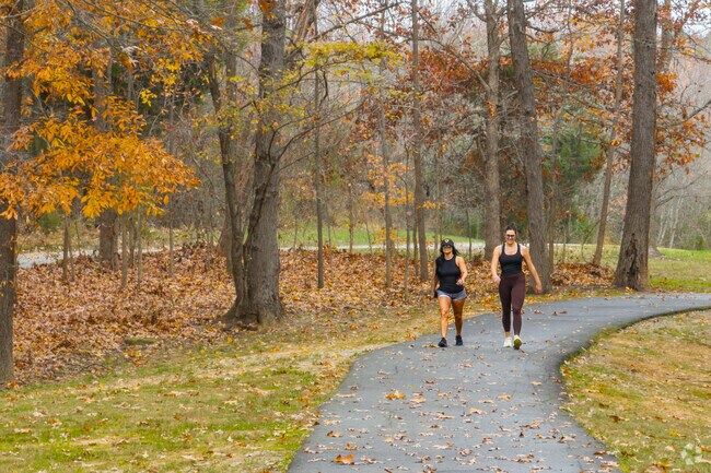 Residents enjoy the use of the massive trail system at Salisbury Community Park.