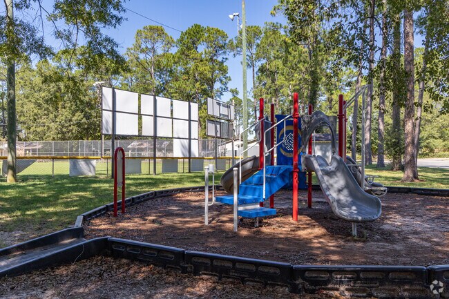 Sherwood Park offers a playground and green space for Westover residents.