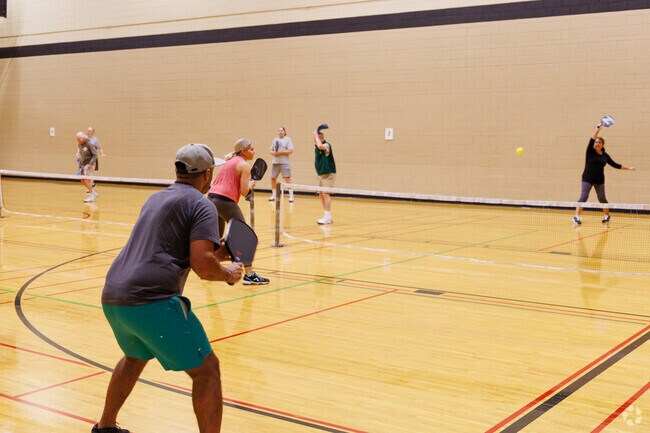 Residents in can enjoy a game of pickleball at the Sea-Tac Community Center.