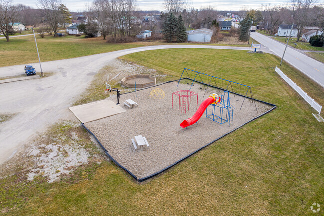 Cornerstone Christian School has a nice playground area for the students.