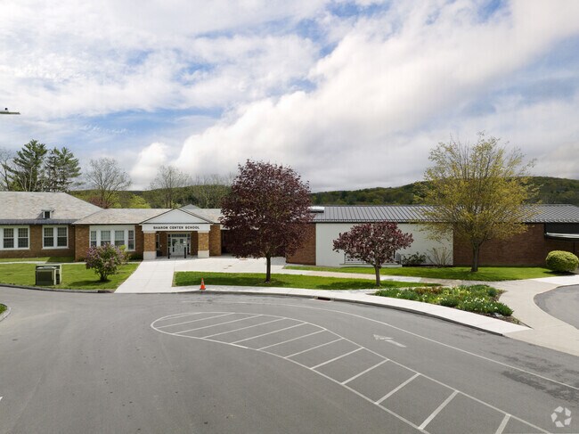 Sharon Central School serves the community from the grades K-8.