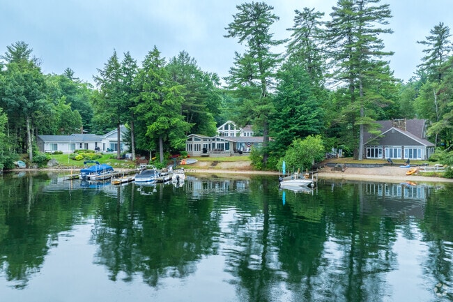 Many residents of Center Harbor live by the lake and love the lifestyle it offers.