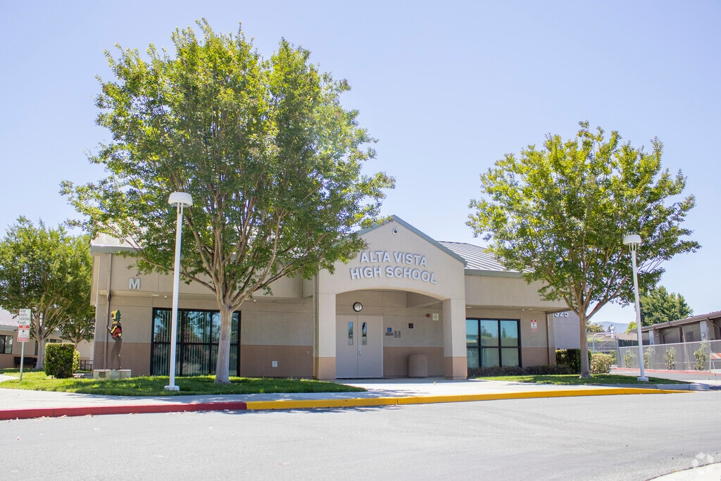 Alta Vista High School located in the South Los Altos neighborhood.