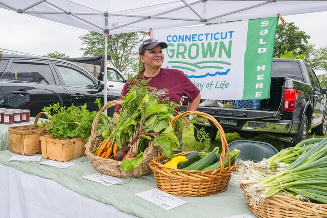 Connecticut Grown is a mantra at the Lebanon Farmer's Market at Alden Tavern Park in Lebanon on Saturdays.
