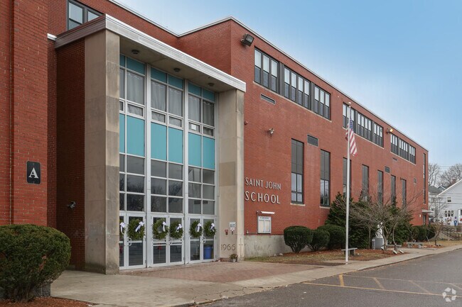 St John The Baptist School provides private education in the neighborhood of 
Downtown Peabody.