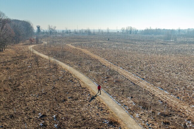 Northridge residents can enjoy 6 miles of trails at Mequon Nature Preserve in Milwaukee, WI.