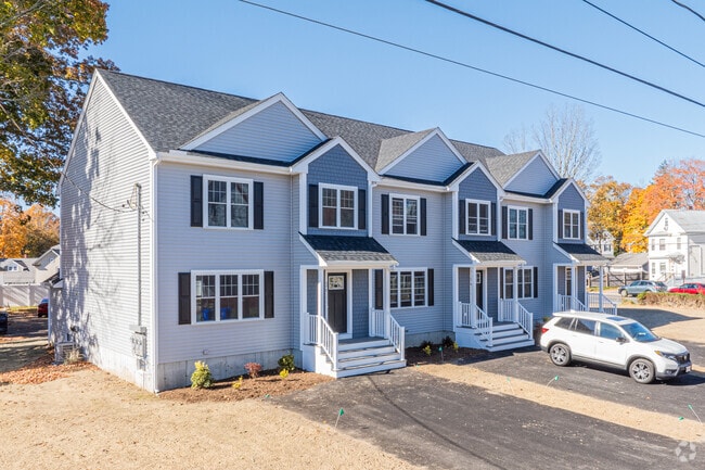 New townhouses in the Somerset add an updated look to the neighborhood.