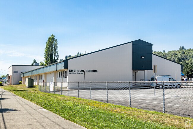 There are around 200 students attending Emerson Elementary School in Hoquiam.