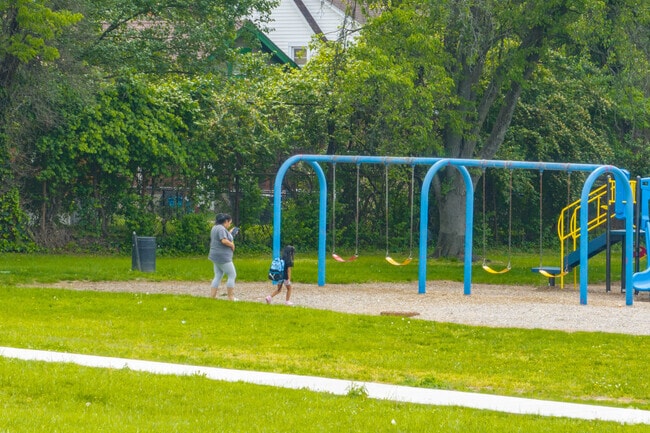 Paddock Hills' families enjoy Bond Hill Playground.