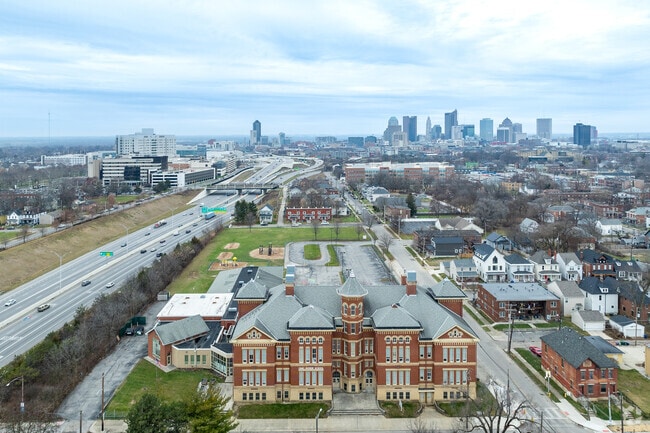 Ohio Avenue Elementary School is located in Olde Town East, Columbus Ohio.