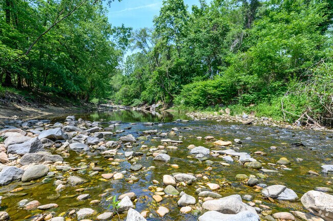 Four Mile Run cuts through Claremont.