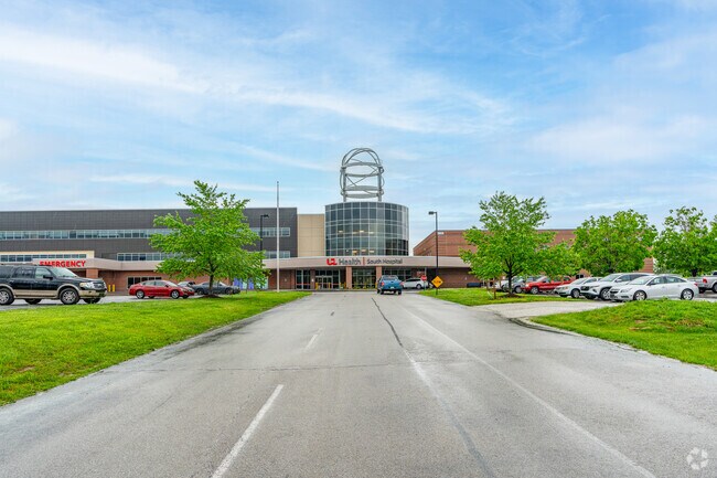 The University of Louisville South Hospital is located just across I-65 from Brooks.