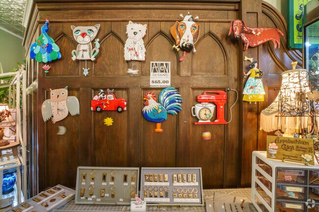Pick out a quirky new clock at The Jeweled Bird near Pleasanton.