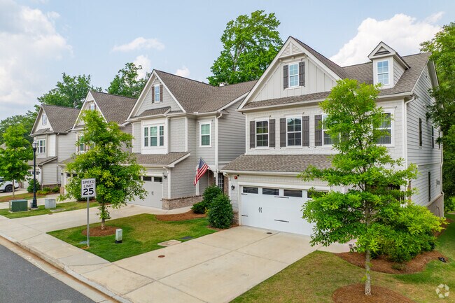 Spacious homes with well maintained lawns line Dixie's quiet streets, offering a mix of modern construction and traditional design.