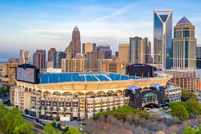 You can catch a Panther's game just 3 miles away from Sedgefield.