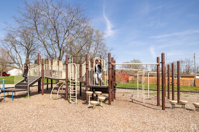 Come for an afternoon with the family at the playground at Cooley Park.