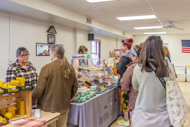 On Saturdays Charlotte locals can buy farm fresh produce directly from local growers at the Fredonia Farmers Market.