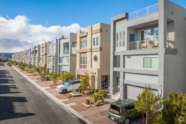 New builds are constantly sprawling in Rhodes Ranch and around Enterprise, contributing to the area's fast development.