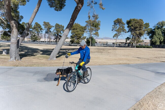 Downtown North Las Vegas is a bike-friendly neighborhood.